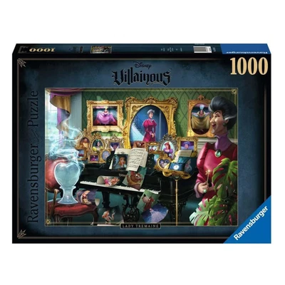 DISNEY VILLAINS - Madame Trémaine - Cinderella - Ravensburger 1000 Piece Jigsaw Puzzle - Image 1 of 4