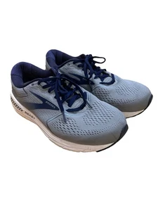 Brooks Beast 20 Mens Gray Grey And Blue Size 9 4E Extra Wide Running Shoes Read - Picture 1 of 12