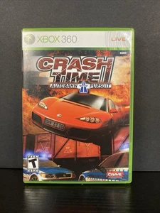 Crash Time: Autobahn Pursuit (Microsoft Xbox 360, 2008) CIB Complete TESTED - Picture 1 of 4
