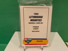 1994 LETHBRIDGE MOUNTIES MINOR LEAGUE TEAM SET FLEER PRO-CARDS SEALED