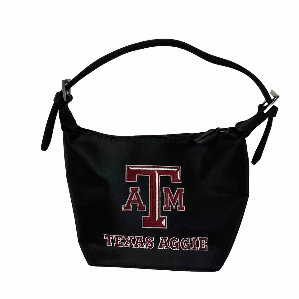 Texas A&M AM Aggies Espalda Mini Bolso de Hombro Cartera Vintage Años 90 Sandol Foto 1 de 4