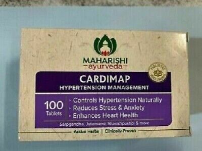 MAHARISHI AYURVEDA CARDIMAP FOR HYPERTENSION &BLOOD PRESSURE 100Tab • 22.52€
