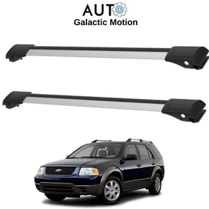 Luggage Bars for Ford Freestyle 05-07 Roof Rack Cross Bars Silver Aluminum 2Pcs - Picture 1 of 11