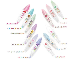Infinite Decorative Pens, DIY Cute Animals Press Type Decorative Tape Pen - Picture 1 of 42