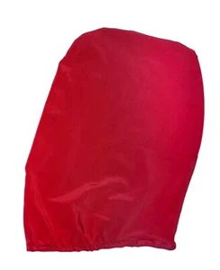 Spandex Hood Mask Slave Master Costume Stretchy Sack Full Head Scarlet Red - Picture 1 of 1