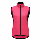 WOSAWE Women's Cycling Vest Bike Running Vest Sleeveless Shirt Winproof Gilet