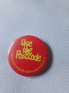 Insignia vintage de Use the Postalcode - Imagen 1 de 3