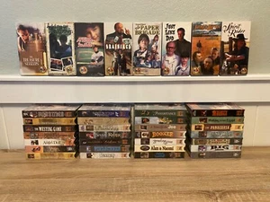 36 NEW Vintage Sealed VHS LOT Family Movies Paper Brigade Jacobs Harvest Booker - Picture 1 of 6
