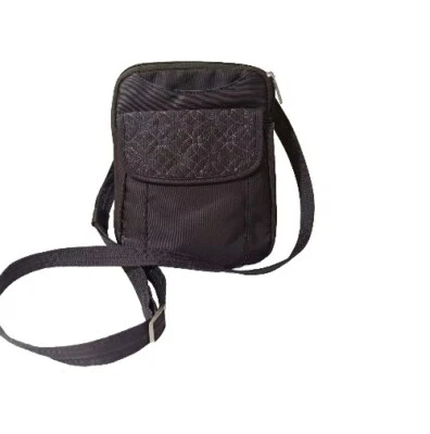 Bolso Bandolera TRAVELON Antirrobo Acolchado Firma Delgado Verde Oliva  Foto 1 de 4