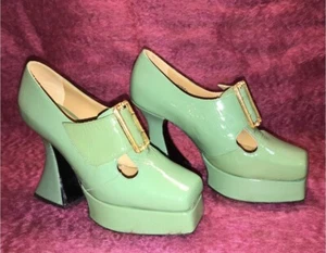 John Fluevog Munster Heels Size 11 - Picture 1 of 3