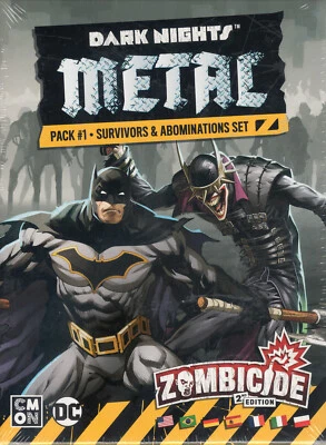 CMON Zombicide 2nd edition: Dark Nights Metal Pack #1 Survivors & Abominations - Image 1 of 2