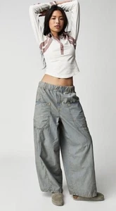 Free People Shibuya Women’s Pull-On Wide-Leg Jeans New With Tags Size S RRP £140 - Picture 1 of 7
