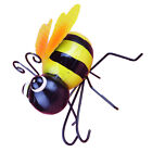 Decorative Bee Sculpture Metal Yard Art Decor Garden Fence Lawn Ornament Outdoor