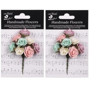2 packs - Charlie Paper Flowers - Fairy Garden Little Birdie Flowers 8/pkg - Picture 1 of 1