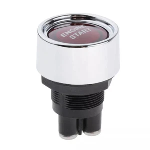 12V 50A Universal Car Car Engine Start Button Push Button Ignition Switch Red - Picture 1 of 8