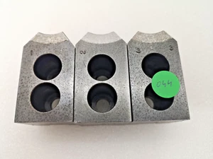 Schunk✔️Mordazas auxiliares✔️SWBL 165✔️1/16"x90°✔️Ancho de ranura 14 mm✔️1 juego=3 uds - Imagen 1 de 4