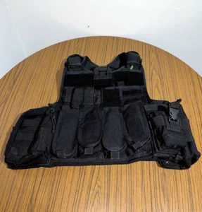 Warrior Assault Systems - Plate Carrier - With Pouches - Black - Airsoft - Picture 1 of 3