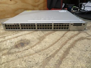 Cisco WS-C3850-48P-L 48 Port Gigabit PoE+ Switch TESTED ( ONE PSU ) - Picture 1 of 6