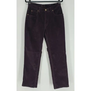 Bills Khaki Corduroy Pants Men's Size 30W x 30L 5 Pocket Stretch Zip Plum NWOT - Picture 1 of 10