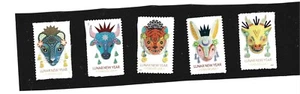 Scott 5428, 5556, 5662, 5744, 5829  US  LUNAR NEW YEAR   5 STAMPS   M/NH O/G - Picture 1 of 1