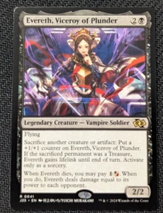 MTG Foundations Jumpstart Evereth, Viceroy of Plunder ANIME ART NM/M Pack Fresh - Picture 1 of 1