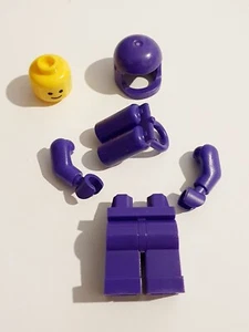 LEGO Teile Set für Spaceman dark purple NEU Astronaut Space lila (ohne Torso) - Bild 1 von 3