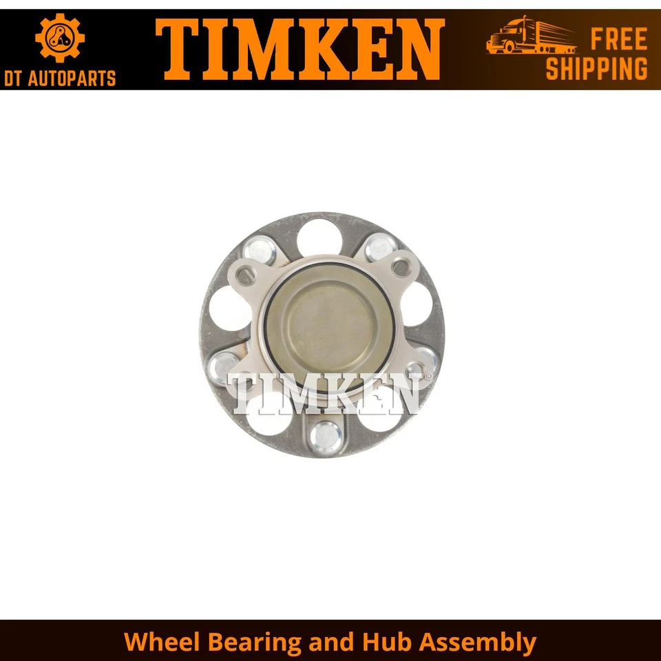 Conjunto de cojinete de rueda y buje trasero Timken 2014 2015 para Acura ILX 2013-2018 tracción delantera Foto 1 de 4