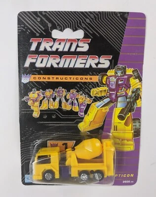 1991 Hasbro Transformers Constructicons G2 European UK Recolor Mixmaster MOC - Image 1 of 3