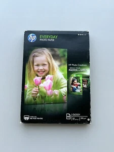 Papel fotográfico diario HP/A4 (210x297 mm)/papel brillante/200 g/100 hojas/blanco - Imagen 1 de 2