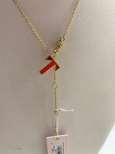 78 $ Kate Spade Truly Yours Initiale T goldfarbene Halskette JJ1 - Bild 1 von 6
