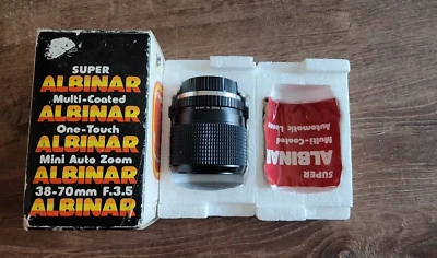 Super Albinar MC Auto Zoom 38-70mm 1:3.5 Zoom Lens - Image 1 of 4