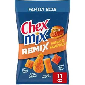 Chex Mix Remix Buffalo Sandwich Family Size Snack Mix 11 OZ - Picture 1 of 5
