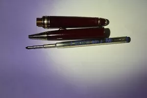 Montblanc Meisterstuck Twist Ballpoint Pen Black / Gold - A Flaw - Picture 1 of 24
