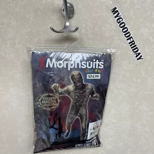 Adult Android Monster Morphsuit Mens Robot Halloween Fancy Dress Costume Large - Picture 1 of 5