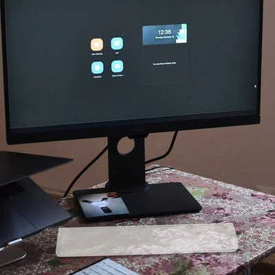  Poggiapolsi Per Tastiera Poggiapolso Resto Del Da Riposare Laptop - Immagine 1 di 4