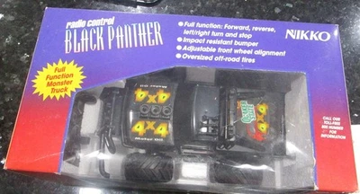 Винтажный радиоуправляемый грузовик Nikko 4 X 4 «Черная пантера» Quaker State Oil - Изображение 1 из 4