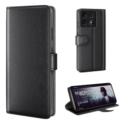 PHASE9 TEC-EXPERT ECHT LEDER Handy Hülle für Xiaomi 14T Pro Cover Handyhülle Klapphülle Schwarz