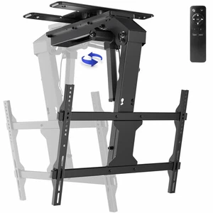 VIVO Electric Flip Down and Swivel Ceiling TV Mount for 37 to 70 inch Screens - Picture 1 of 8