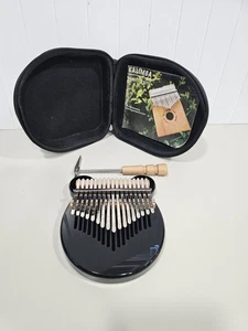 17 Key Clear Thumb Piano with Tuner Hammers Multicolor Kalimba Acrylic Black - Picture 1 of 11
