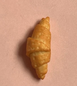 Dollhouse Miniature Food French Croissant Bakery Treat Handmade Mini - Picture 1 of 4