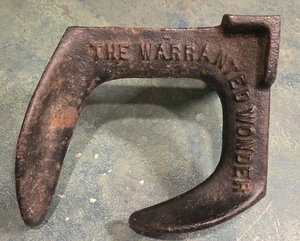 Antike Gusseisen The Warranted Wonder Two in One Schuster Schuhform selten - Bild 1 von 4