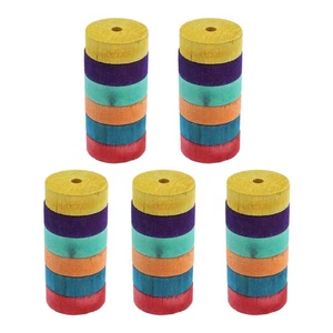 30 Pezzi Ruote Colorate in Legno Guida Giocattolo Auto Giocattoli Bambino Colorate Artigianato - Foto 1 di 12