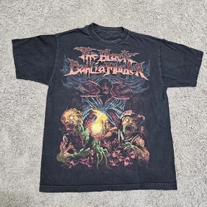 Vintage 2000s Y2K Black Dahlia Murder Catacomb Hecatomb Metal Band Tee T-shirt M - Picture 1 of 11