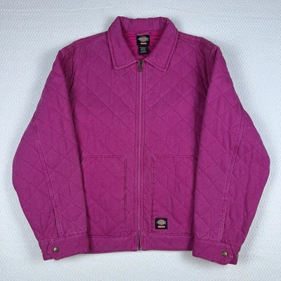 Supreme X Dickies Quilted Jacket XL Mens Pink - Image 1 of 4