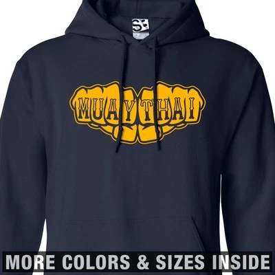 Sudadera con capucha puños de Muay Thai MMA nudillo tatuaje unisex Foto 1 de 2