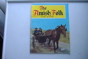 ~THE AMISH FOLK OF PENNSYLVANIA DUTCH COUNTRY~VINCENT TORTORA~SIGNED BOOKLET~ - Picture 1 of 9