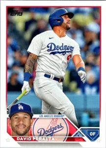 2023 TOPPS  BASEBALL  DODGERS #US231 DAVID PERALTA - Picture 1 of 2
