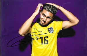 Football - Jeremy Sarmiento - Hand Signed 12x8 Inch Photograph - Ecuador - COA - Picture 1 of 1