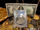FULL DATE 1620 PCGS BOLIVIA ATOCHA SHIPWRECK MEL FISHER COA PIRATE SILVER COINS