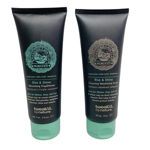 Tweak-d by Nature Rise and Shine Cleansing Volumizing Scrub & Clayditioner 3 oz - Picture 1 of 3